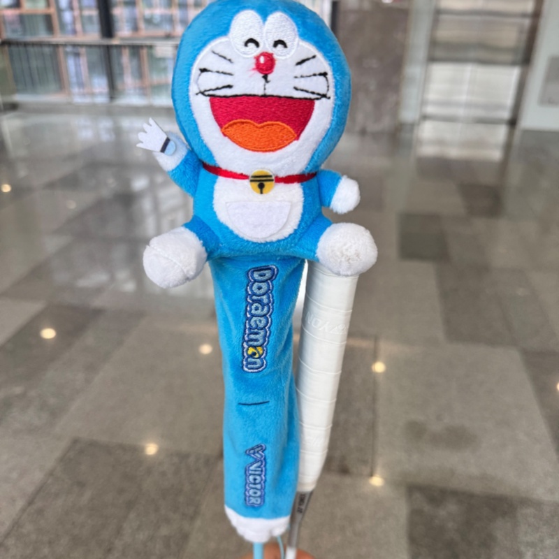 Badminton Tv - 29cm ドラえもん バドミントンラケット用グリップカバー、エクササイズ用テニスラケット用装飾保護カバー、友人への誕生日プレゼント。