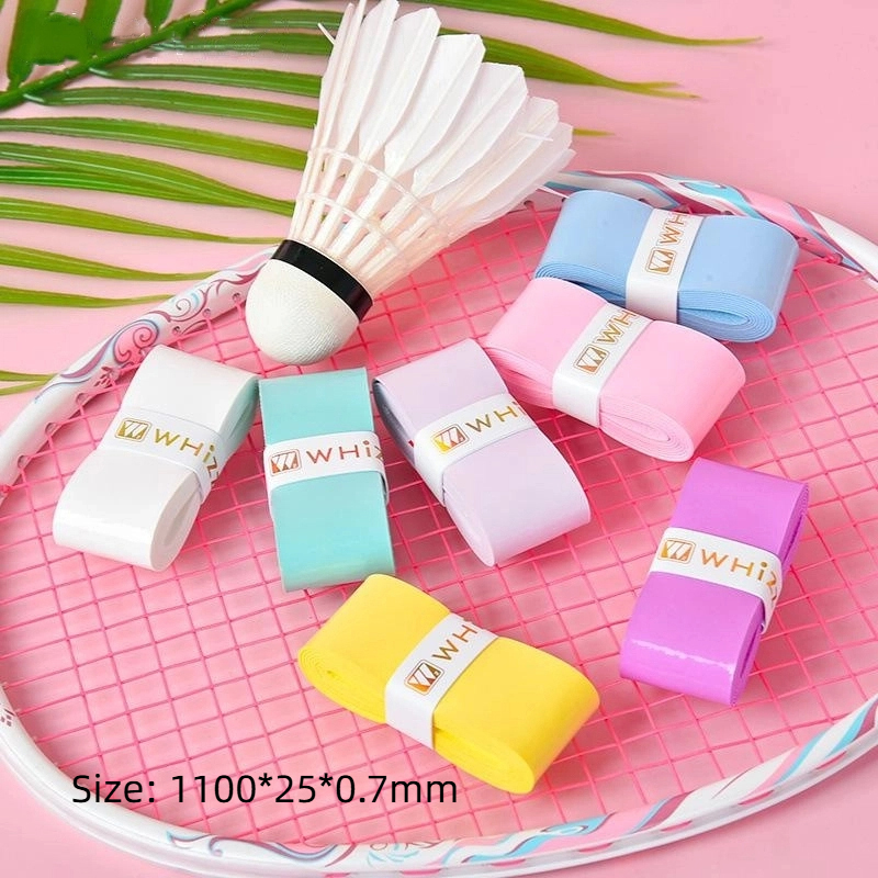 Badminton Smash - 滑り止め衝撃吸収バドミントンラケットグリップ PUテニスバドミントングリップテープ 耐摩耗性吸汗テニスラップ