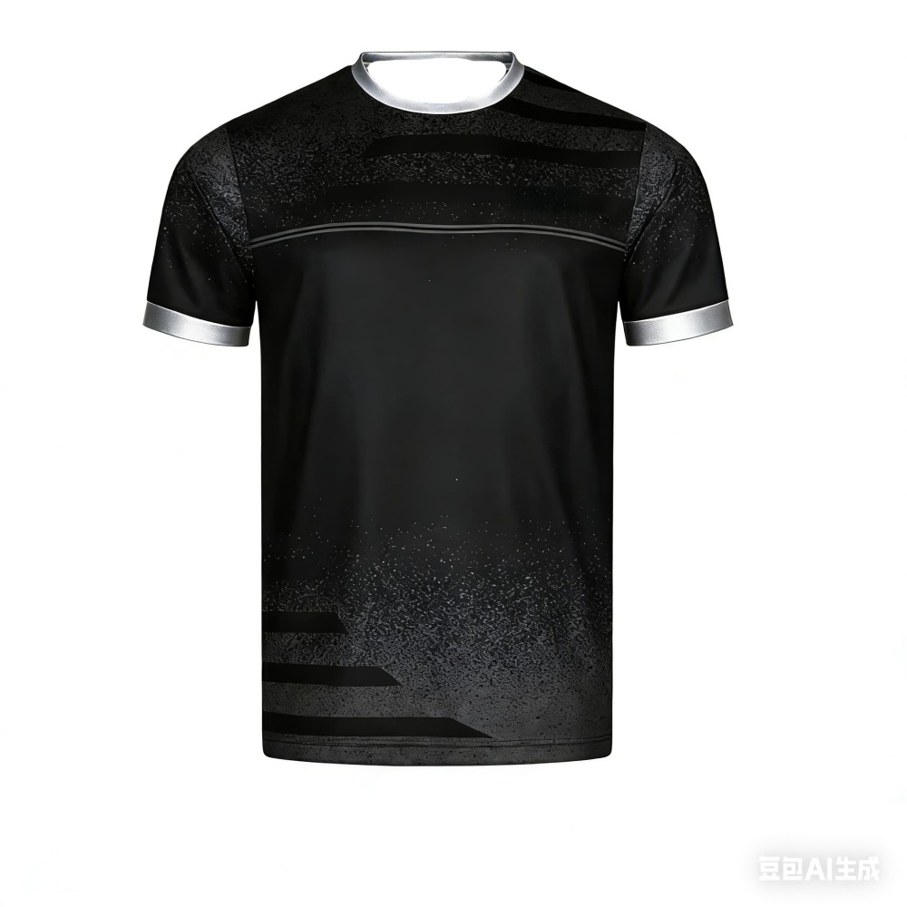 Badminton Aesthetic - 新しい男性卓球 Tシャツグラデーションパターンメンズ夏換気バドミントン Tシャツ卓球半袖速乾トップ