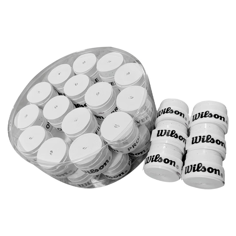 Racket Vibration Dampener - 30 個オリジナルヘッドオーバーグリップテニスラケットアンチスリップグリップパデルアクセサリーショックテニスバドミントンスカッシュトレーニングスウェットバンド
