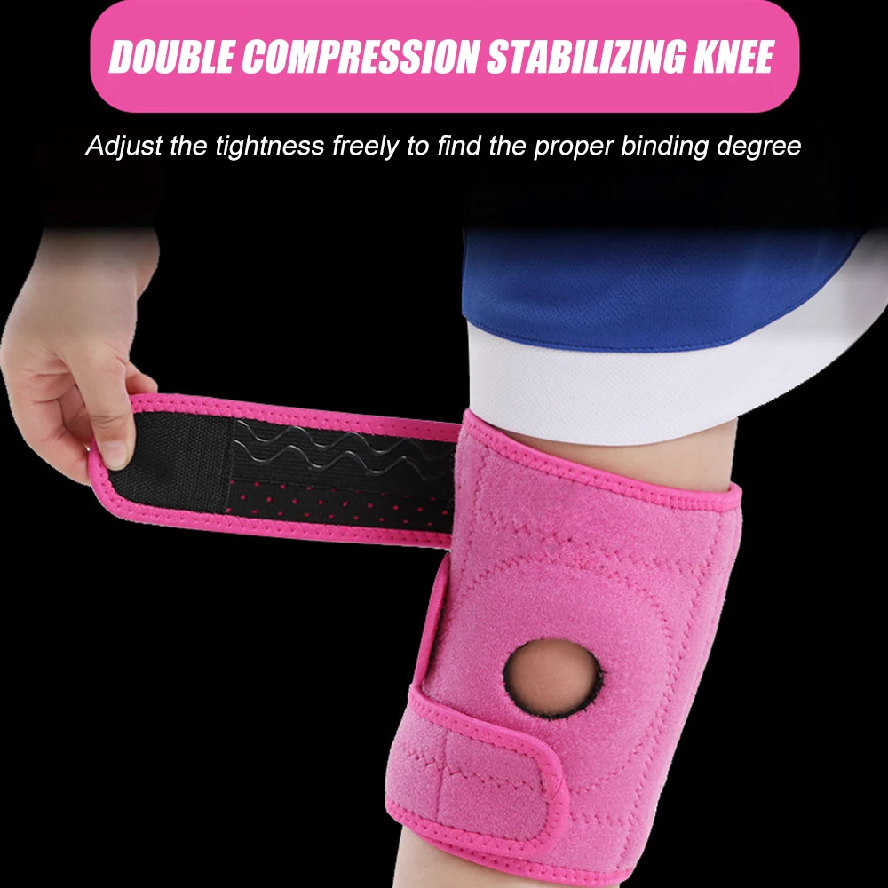 1個の子供用ネオプレンニーブレース、調節可能なストラップ付き - Knee Brace Badminton のレビューと価格