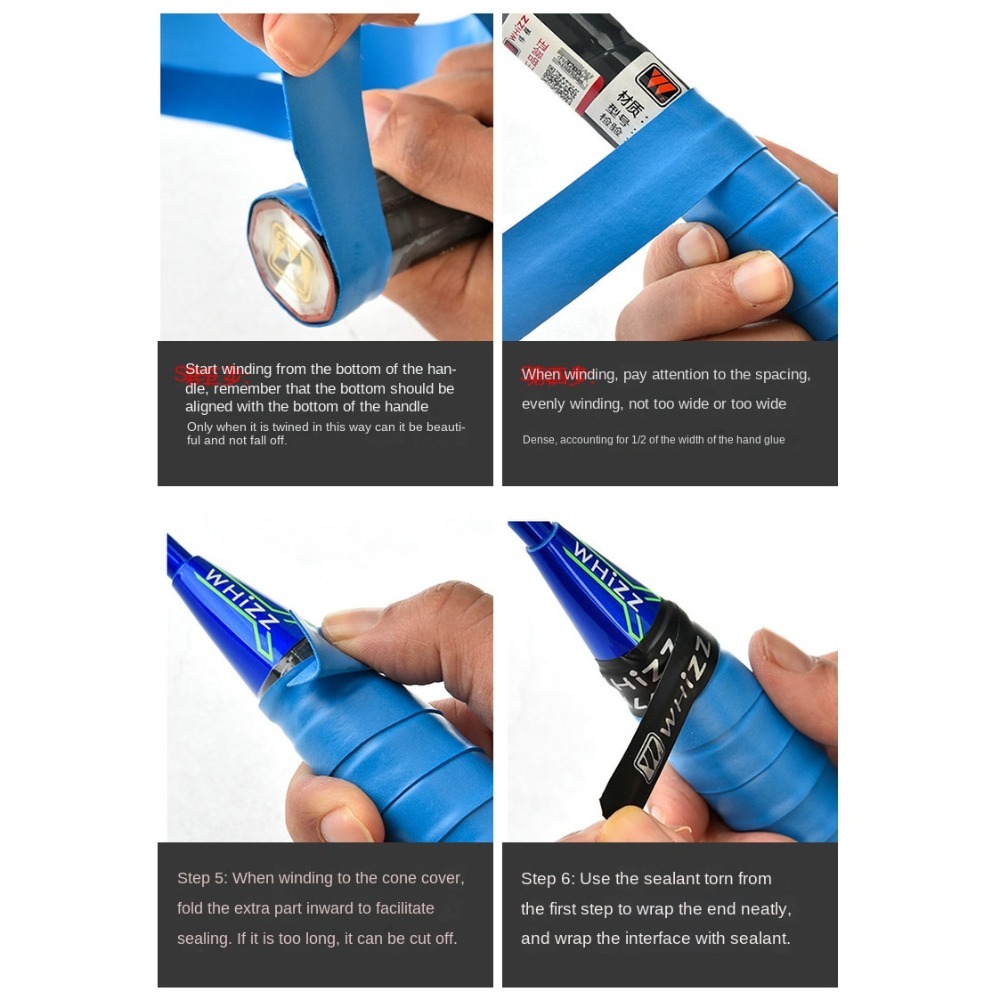 滑り止めテニスラケット,スウェットバンド,オリジナルのオーバ - Racket Vibration Dampener のレビューと価格