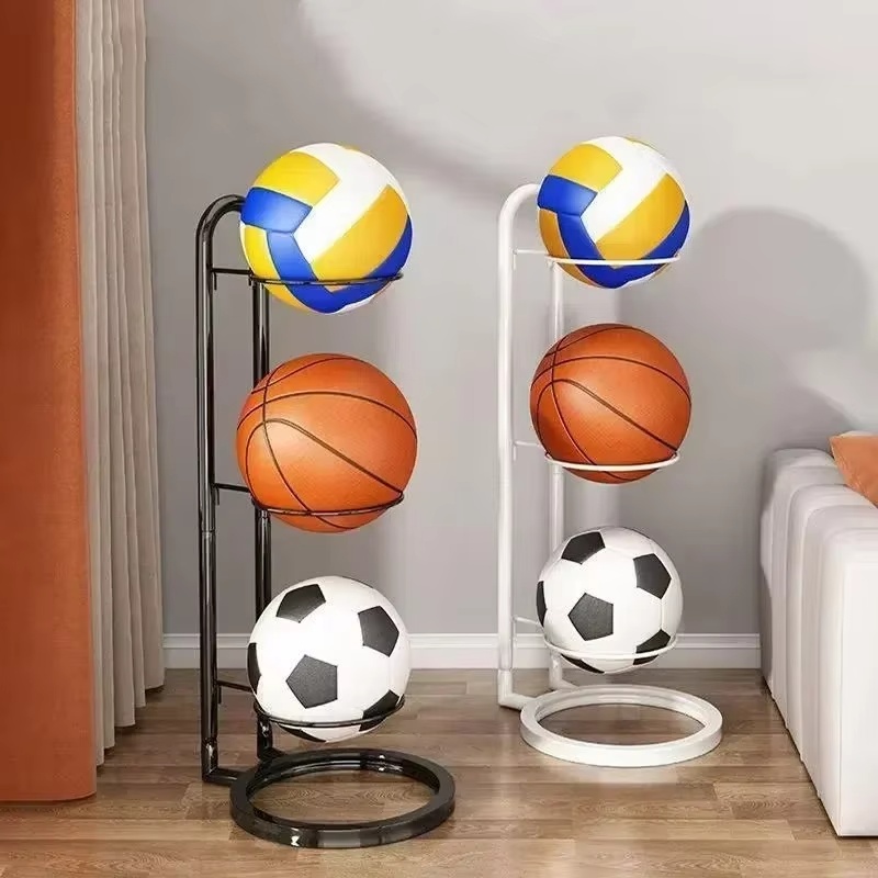 頑丈な屋内用金属製収納スタンド（2～5段）バスケットボール、 - Badminton Zone のレビューと価格