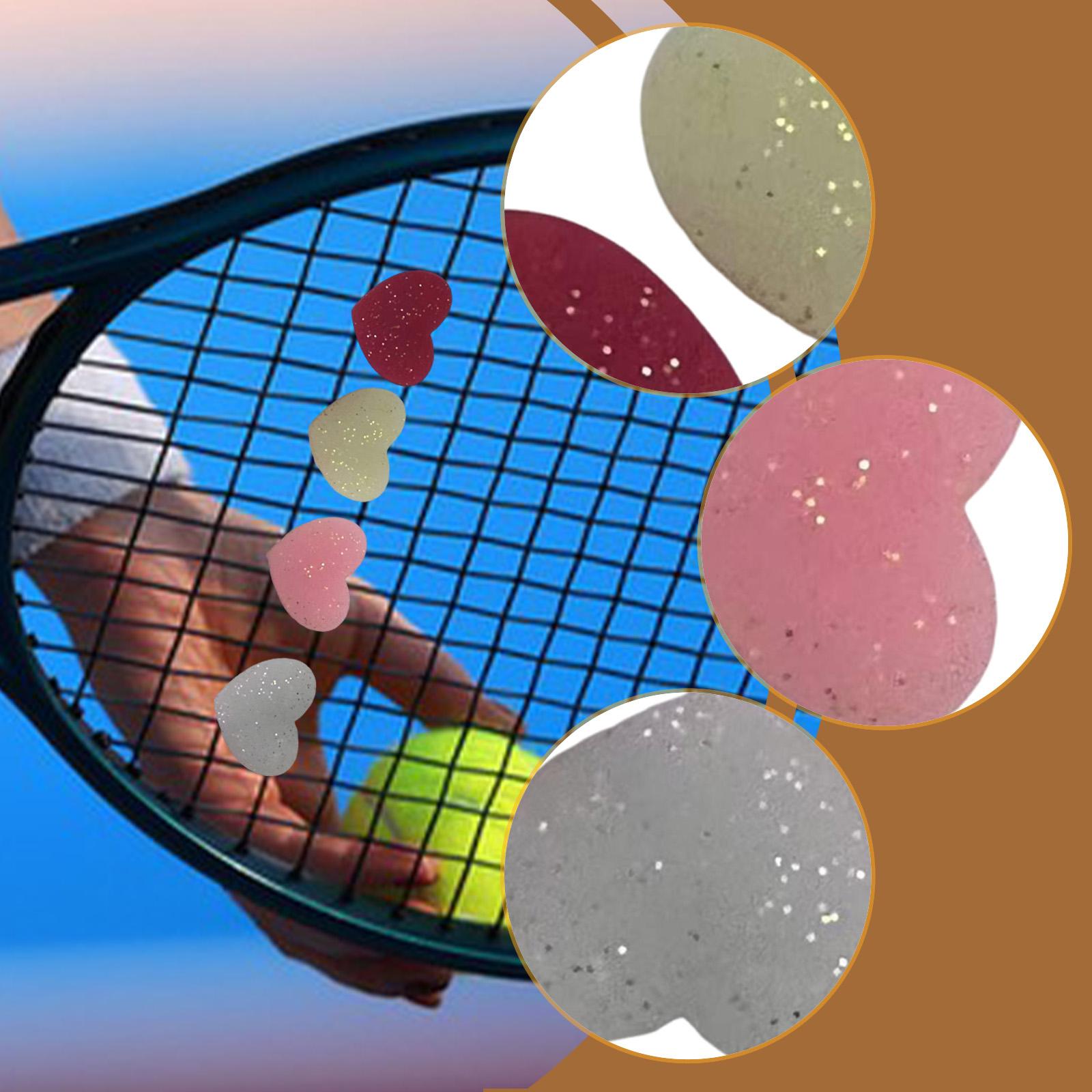 4x テニスラケットダンパー テニス振動ダンパー用品 トレー - Racket Vibration Dampener のレビューと価格