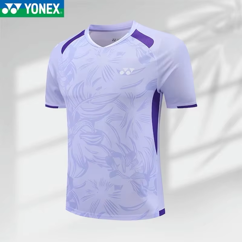 ヨネックス バドミントンスーツ テニス 速乾トップス 半袖T - Badminton Outfit のレビューと価格