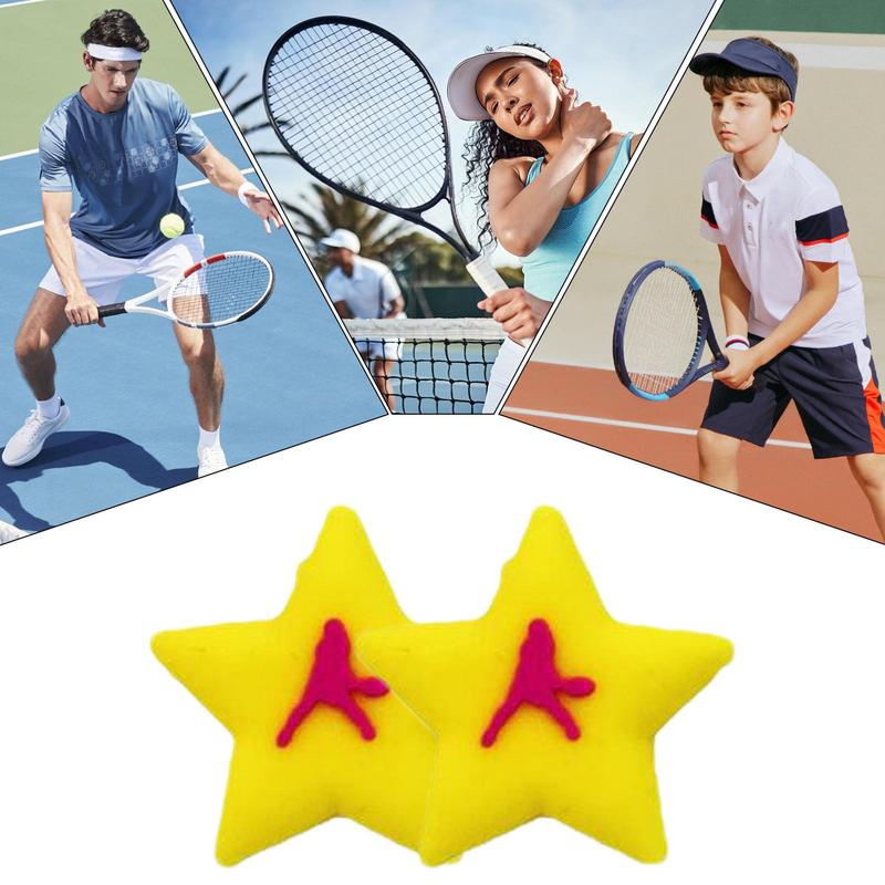 漫画テニスラケットショックアブソーバー、防振ダンパー、ソフト - Racket Vibration Dampener のレビューと価格