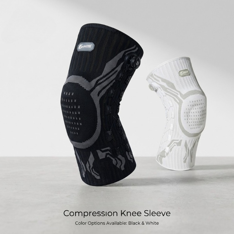 調整可能なプロ仕様の膝サポーター。半月板をサポートし、バスケ - Knee Brace Badminton のレビューと価格