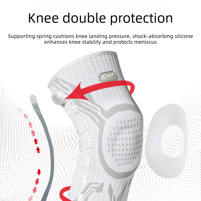 調整可能なプロ仕様の膝サポーター。半月板をサポートし、バスケ - Knee Brace Badminton のレビューと価格