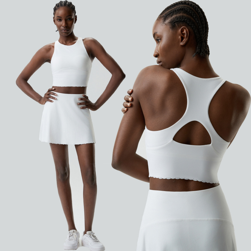 ジム服女性用テニスウェアセットプラスサイズ弾性スポーツフィッ - Badminton Outfit のレビューと価格