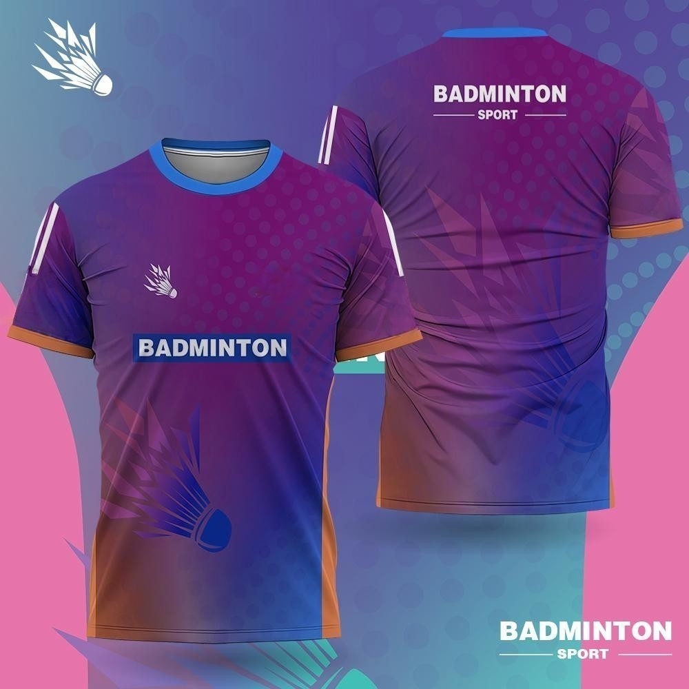 メンズバドミントンウェア グラデーション 3D プリント バ - Badminton Aesthetic のレビューと価格