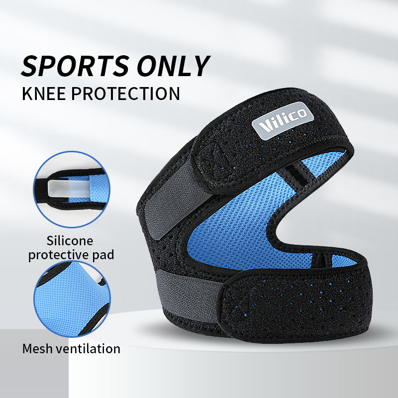 1PC 加圧式膝サポーターバンドパッド弾性ブレース膝穴付き膝 - Knee Brace Badminton のレビューと価格