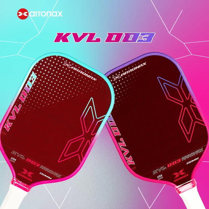 アロナックス カーボンファイバー ピックルボールパドル 16 - Racket Vibration Dampener のレビューと価格