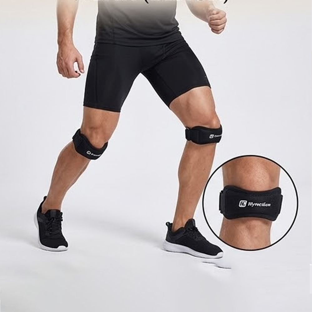 2PC 膝膝蓋骨腱膝サポートストラップブレース調節可能な衝撃 - Knee Brace Badminton のレビューと価格