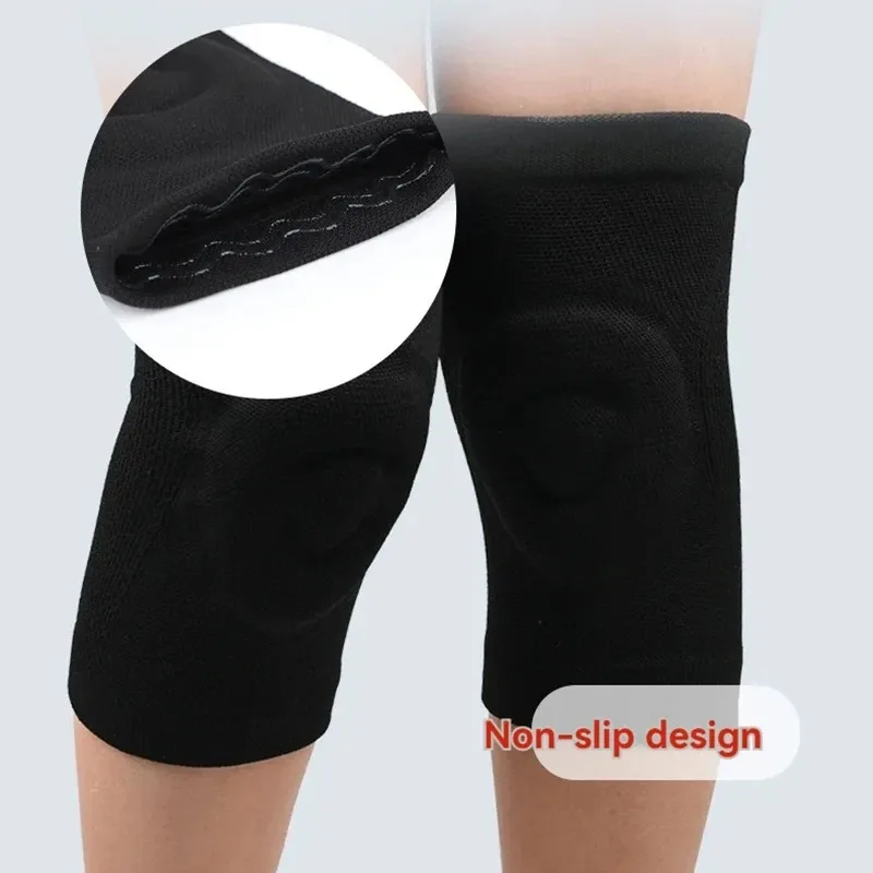1 個シリコーン薄型膝パッドフィットネスダンススケートスポー - Knee Brace Badminton のレビューと価格