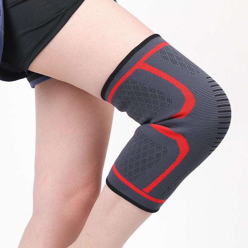 1PC メンズフィットネスランニングサイクリング膝サポーター - Knee Brace Badminton のレビューと価格
