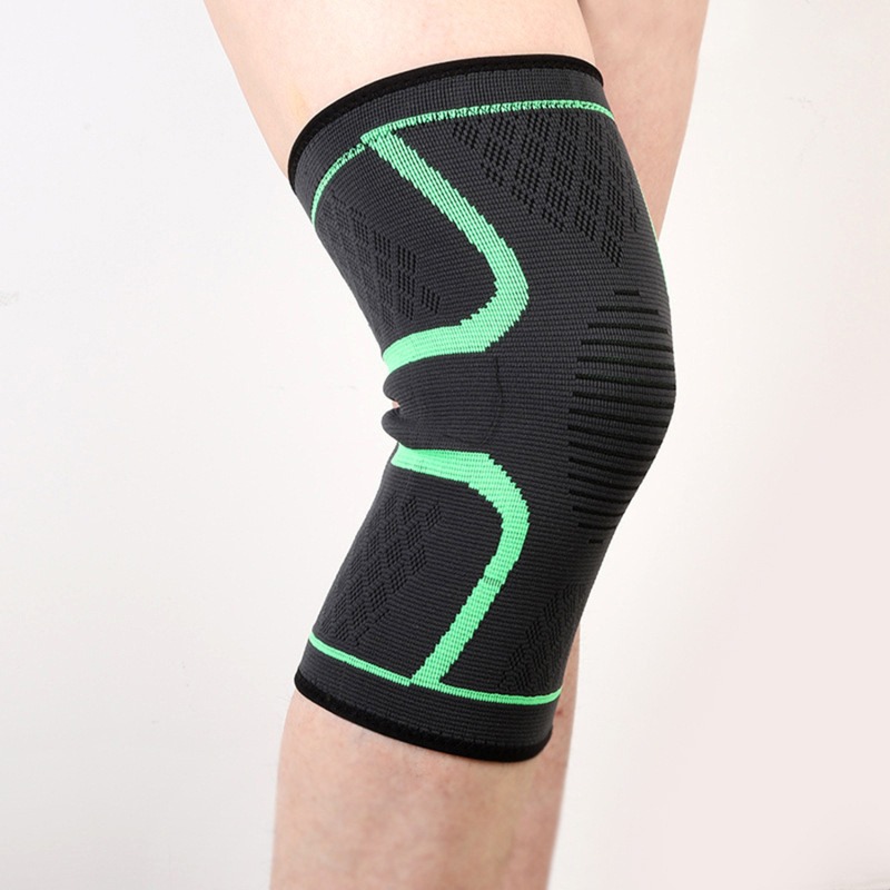 1PC メンズフィットネスランニングサイクリング膝サポーター - Knee Brace Badminton のレビューと価格