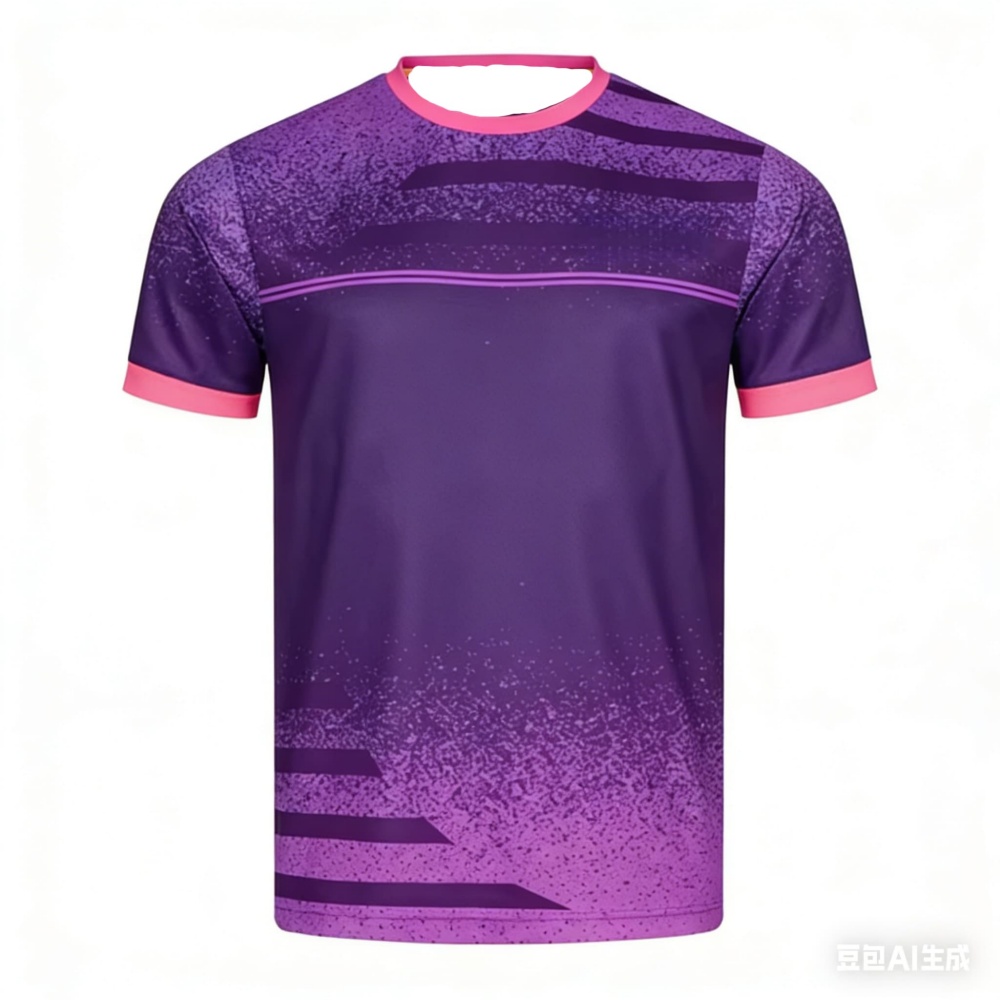 新しい男性卓球 Tシャツグラデーションパターンメンズ夏換気バ - Badminton Aesthetic のレビューと価格