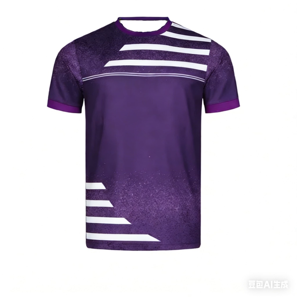 新しい男性卓球 Tシャツグラデーションパターンメンズ夏換気バ - Badminton Aesthetic のレビューと価格