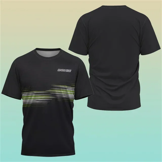 新しいホット 3D 印刷ブティック卓球シャツトレーニング T - Badminton Aesthetic のレビューと価格